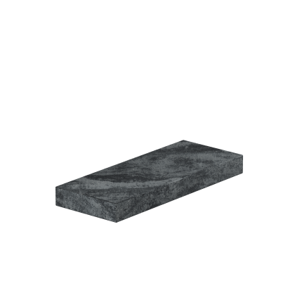 Konekt Daszek Ogrodzeniowy gładki 50x20x5 NOX