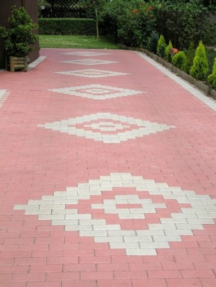 Vestone kostka Prostokąt 6 cm szary, grafit, czerwony