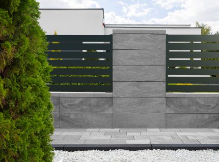 pustak REZYDENCJA NOVATOR 80x19x24 kalcyt szaro-stalowy