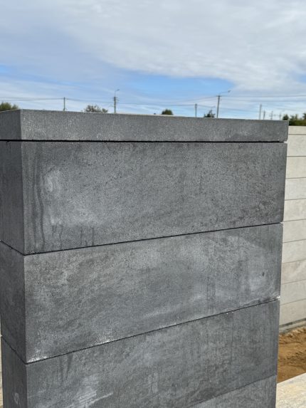 pustak REZYDENCJA NOVATOR 80x19x24 kalcyt stalowo-grafitowy