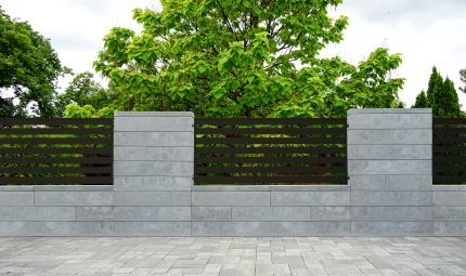 pustak REZYDENCJA NOVATOR 100x19x19 kalcyt szaro-stalowy