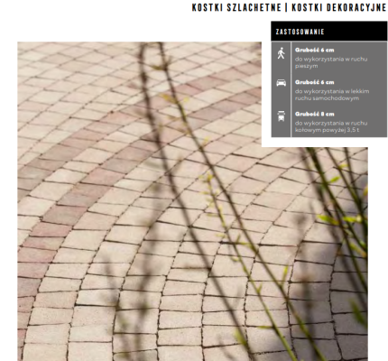 POLBRUK Carmino 6cm kolor latte